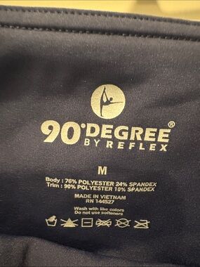 90 Degree By Reflex Capri Active Leggings